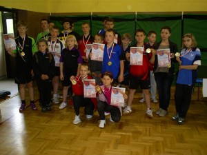 Uczestnicy turnieju .